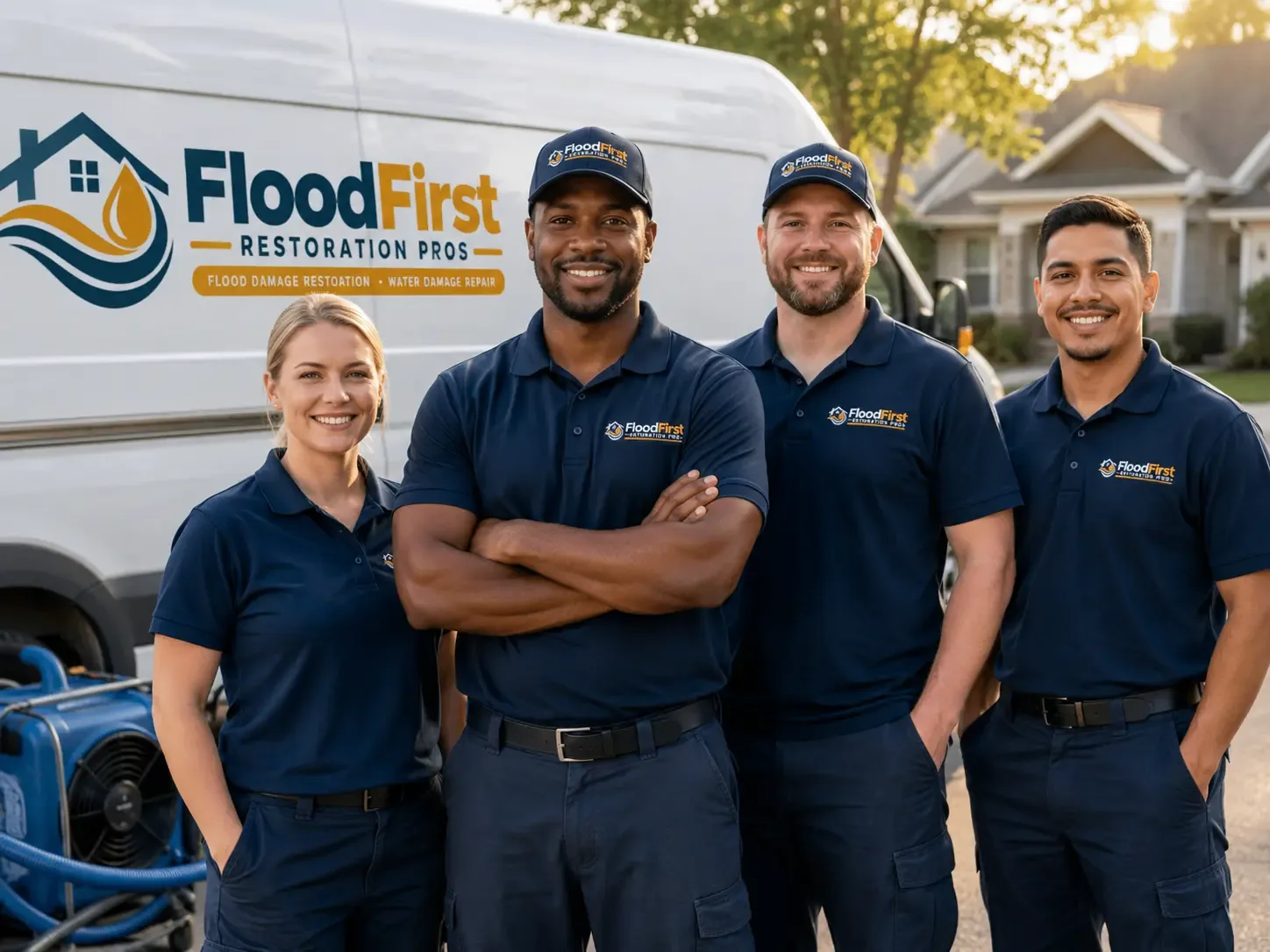Flood Damage Restoration company in Herrick Center, PA